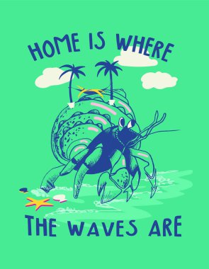 kabuk grafik vektör tasarımı