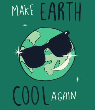 Cool Earth grafik tasarımı