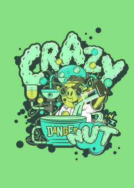 çılgın grafik vektör tasarımı