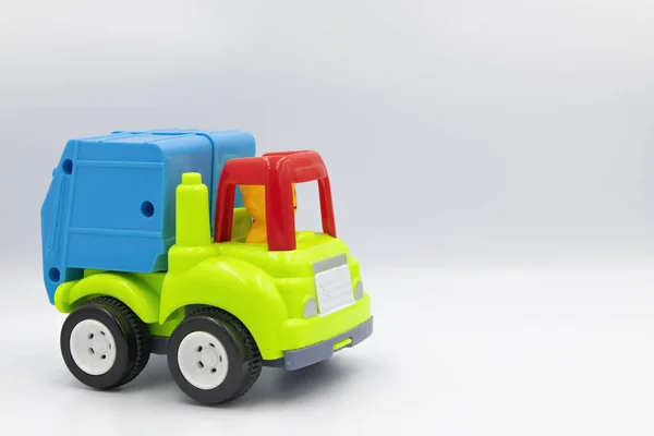 Construction Toy Blue Yellow Red Colour Children Play Construction Toy — Stock Photo, Image