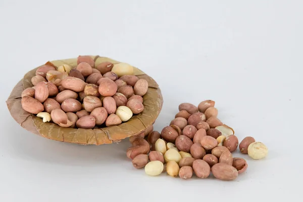 Selective Focused Indian Health Snack Called Varuth Kadalai Rosted Peanuts — Fotografia de Stock