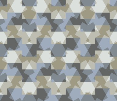 Dikişsiz desen soyut petek Mozaik