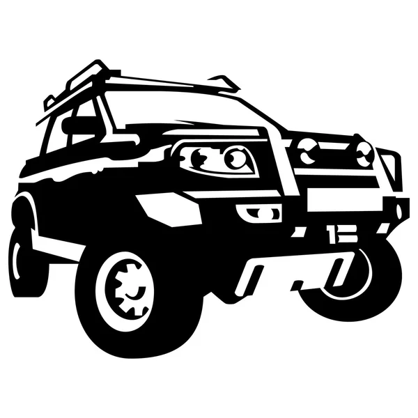 Off-road vehicul — Vector de stoc