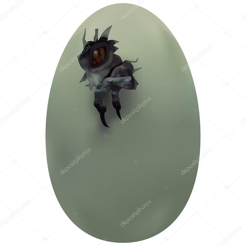 spild væk konkurrenter Fælles valg Hatching dragon egg Stock Vector by ©TpuPyku 88235758