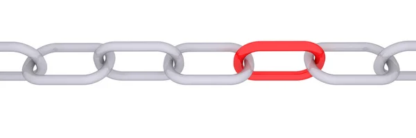 Simple rendering chain — Stock Photo, Image