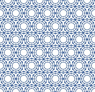 kesintisiz geometrik doku-mavi beyaz