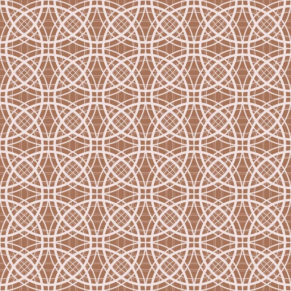 Dikişsiz doku: ışık üzerinde beyaz daireler kahverengi arka plan