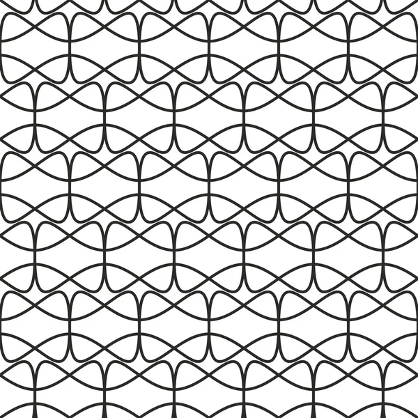 seamless geometric rounded shapes pattern