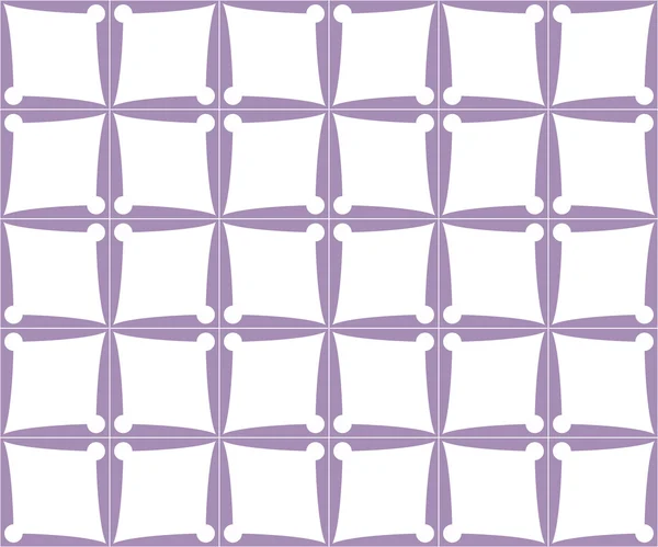Nahtlose geometrische Vierseiten-Shuriken-Muster — Stockfoto