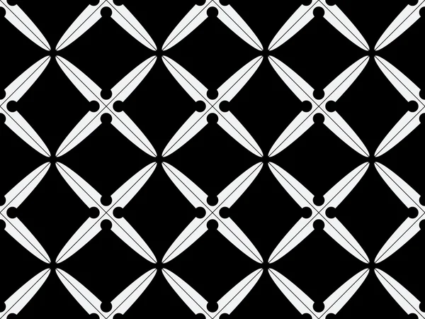 Безseammetric four sides shuriken pattern — стоковое фото