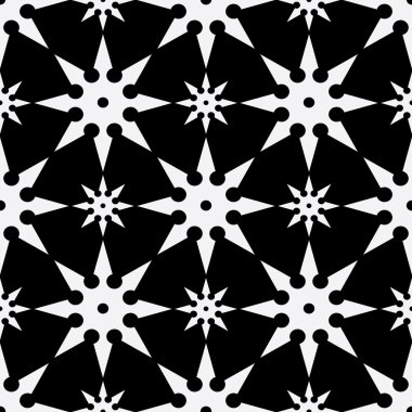 geleneksel shuriken kesintisiz geometrik desen