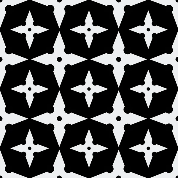 Traditionelle Shuriken nahtlose geometrische Muster — Stockfoto