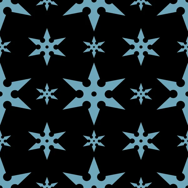 Traditional shuriken seamless geometric pattern — Stock Photo, Image