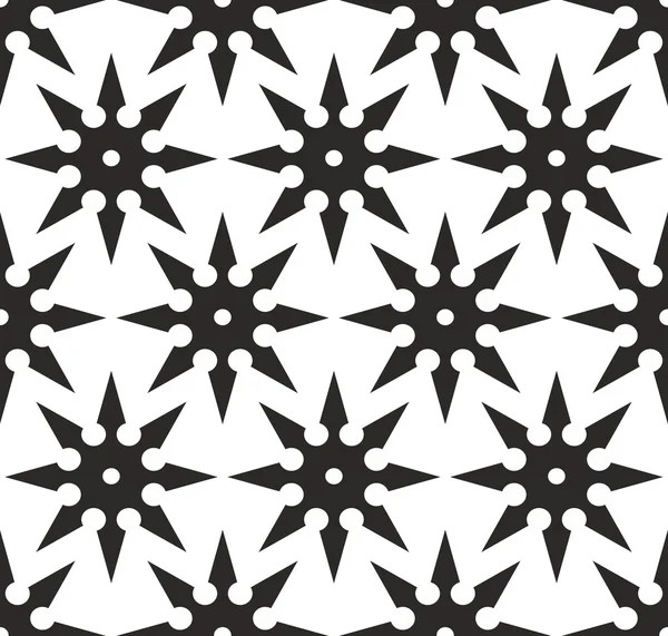 Traditionelle Shuriken nahtlose geometrische Muster — Stockfoto