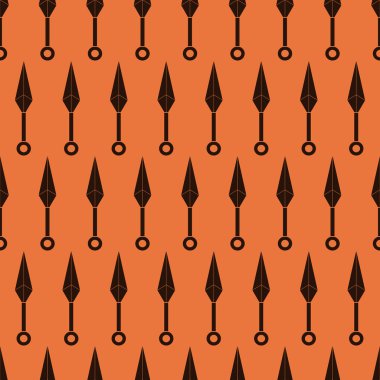 Kunai ninja seamless modeli