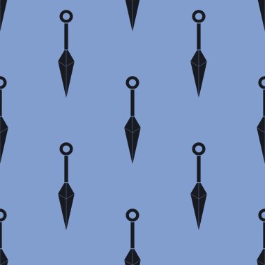 Kunai ninja seamless modeli
