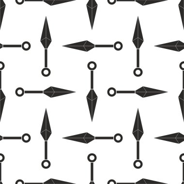 Kunai ninja seamless modeli