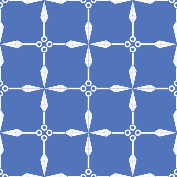 Kunai ninja seamless pattern — Stock Photo, Image