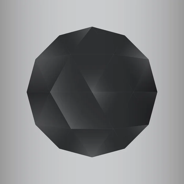 Karanlık geometrik poligon Küre