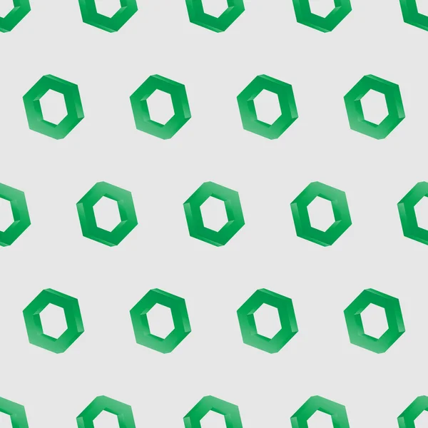 3D sorunsuz altıgen arka plan gri