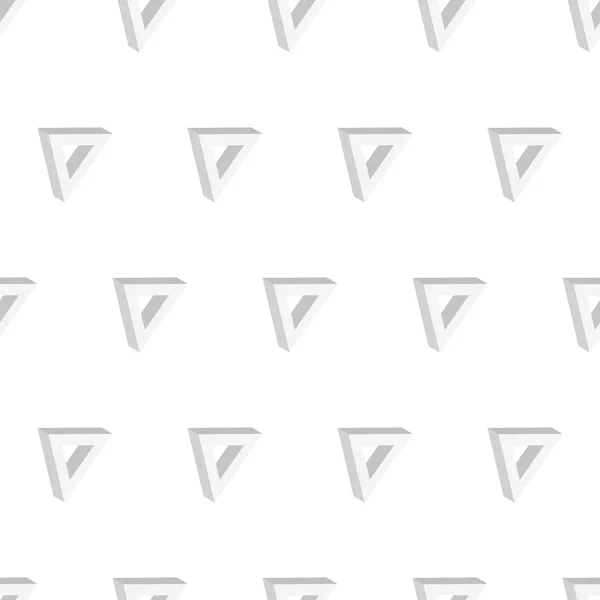 3D sorunsuz üçgen arka plan beyaz