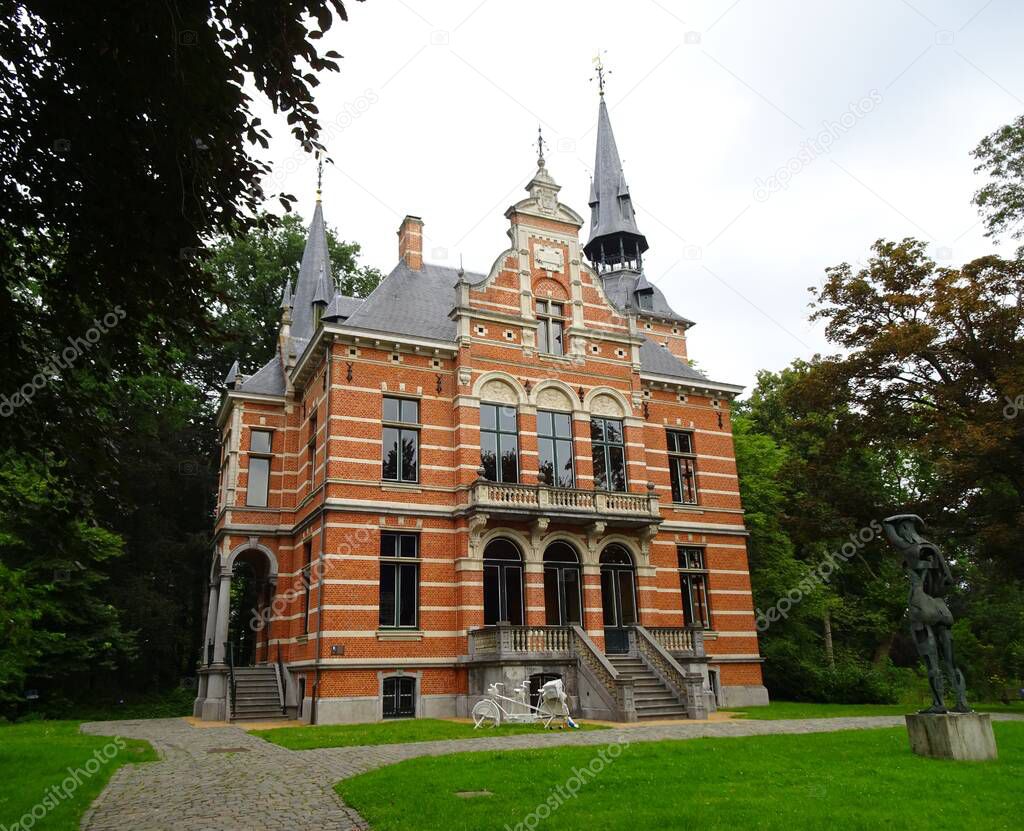 castle surrounded by trees , Herentals , Belgium