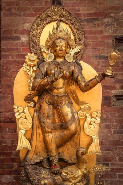 Estatua de bronce, Nepal — Foto de Stock