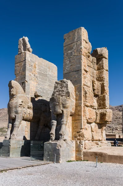 Ősi romjai Persepolis, Irán — Stock Fotó