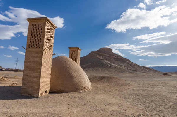 Torre Zoroastriana de Silêncio em Yazd, Irão — Fotografia de Stock
