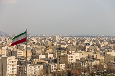 Tehran manzarası şehir