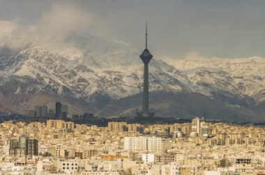 Tehran manzarası şehir