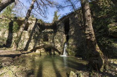 İtalya antik yel değirmeni