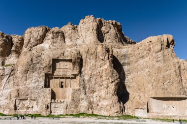 Ancient ruins of Persepolis, Iran clipart