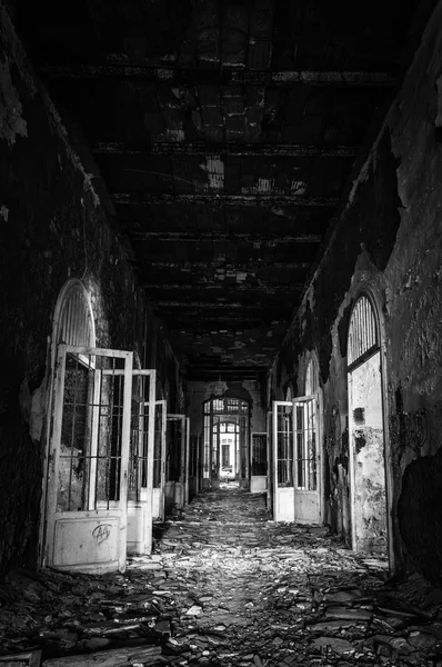 Volterras sanatorium Stockfoto