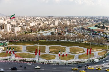 Tehran manzarası şehir