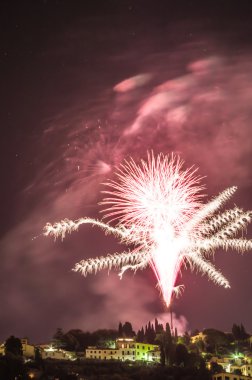 Fireworks at Fiesole clipart