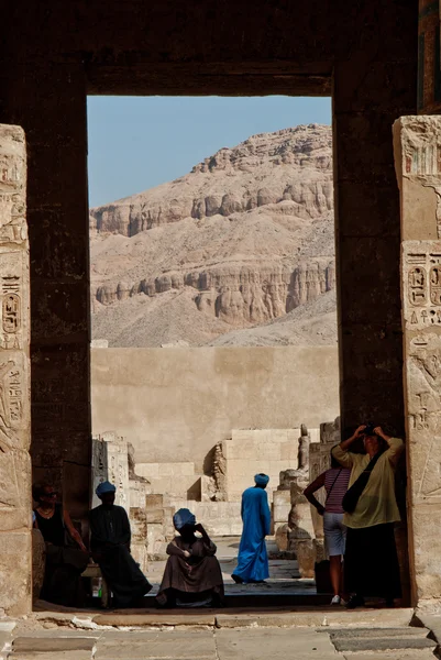 Ebu Simbel manzara, Mısır — Stok fotoğraf