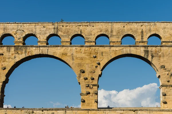 Pont du gard in provence, frankreich — Stockfoto