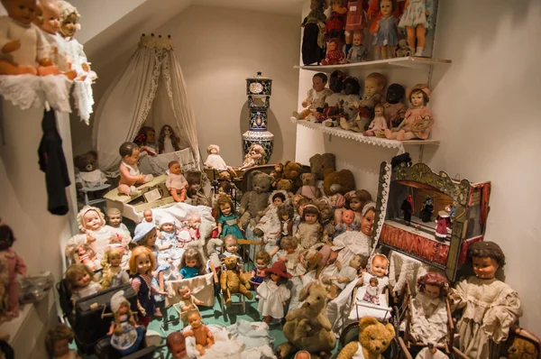 Private old dolls collection — Stock Photo, Image