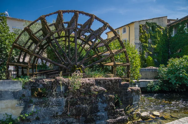 Υδραυλικοί τροχοί στην Προβηγκία, Γαλλία — Φωτογραφία Αρχείου