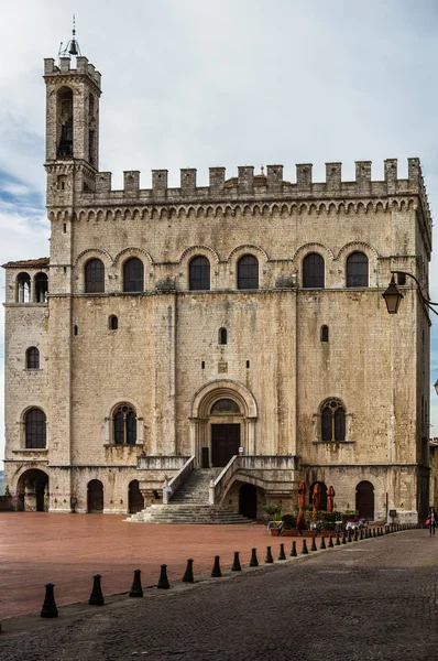 Palazzo dei Consoli 구비 오 — 스톡 사진
