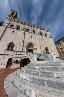 Palazzo dei Consoli Gubbio içinde