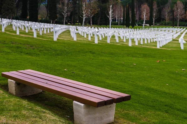 美军第二次世界战争公墓 — 图库照片