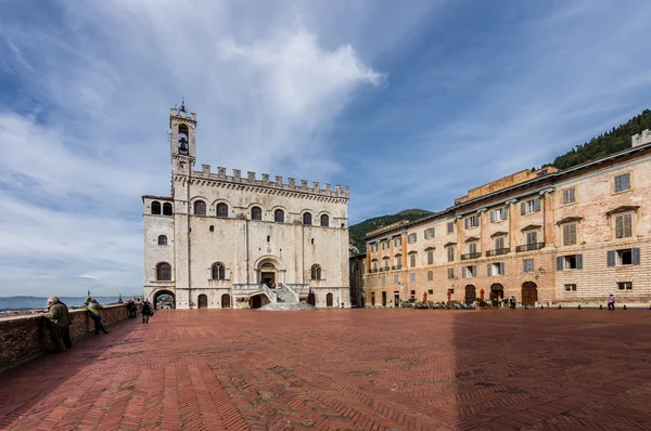 Το Palazzo dei Consoli σε Gubbio — Φωτογραφία Αρχείου