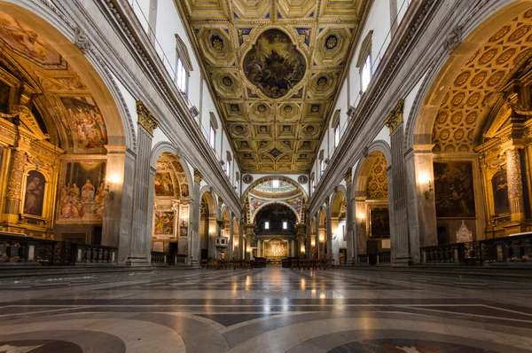 Interior da Igreja em Assis, Itália — Fotografia de Stock