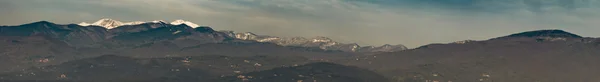 Paesaggio montano dell'Abetone, Italia — Foto Stock