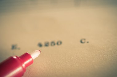 Piyano klasik müzik puanı ve notu kapat