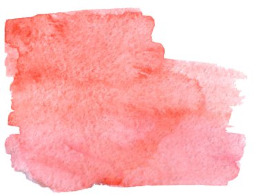 Kırmızı vektör suluboya arka plan. Soyut resim