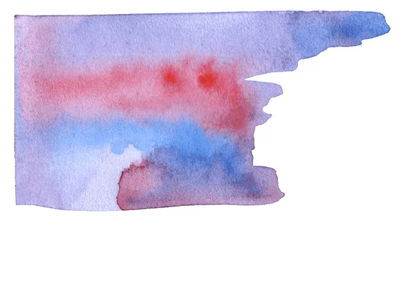 Mor, mavi, kırmızı vektör suluboya arka plan. Soyut resim