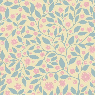 Çiçeklerin kusursuz deseni.